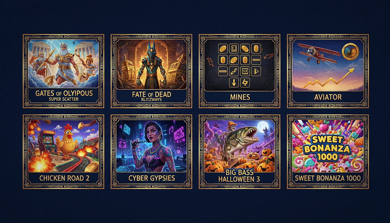 Games Bof Casino: Gates of Olympus Super Scatter, Fate of Dead Blitzways, Mines, Aviator, Chicken Road 2, Cyber Gypsies, Big Bass Halloween 3, Sweet Bonanza 1000